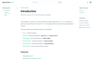Nuxt UI Pro - Docs